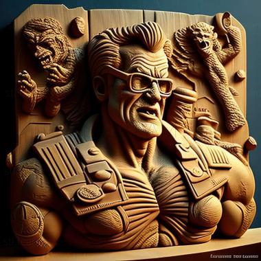 3D модель Duke Nukem від Duke Nukem (STL)